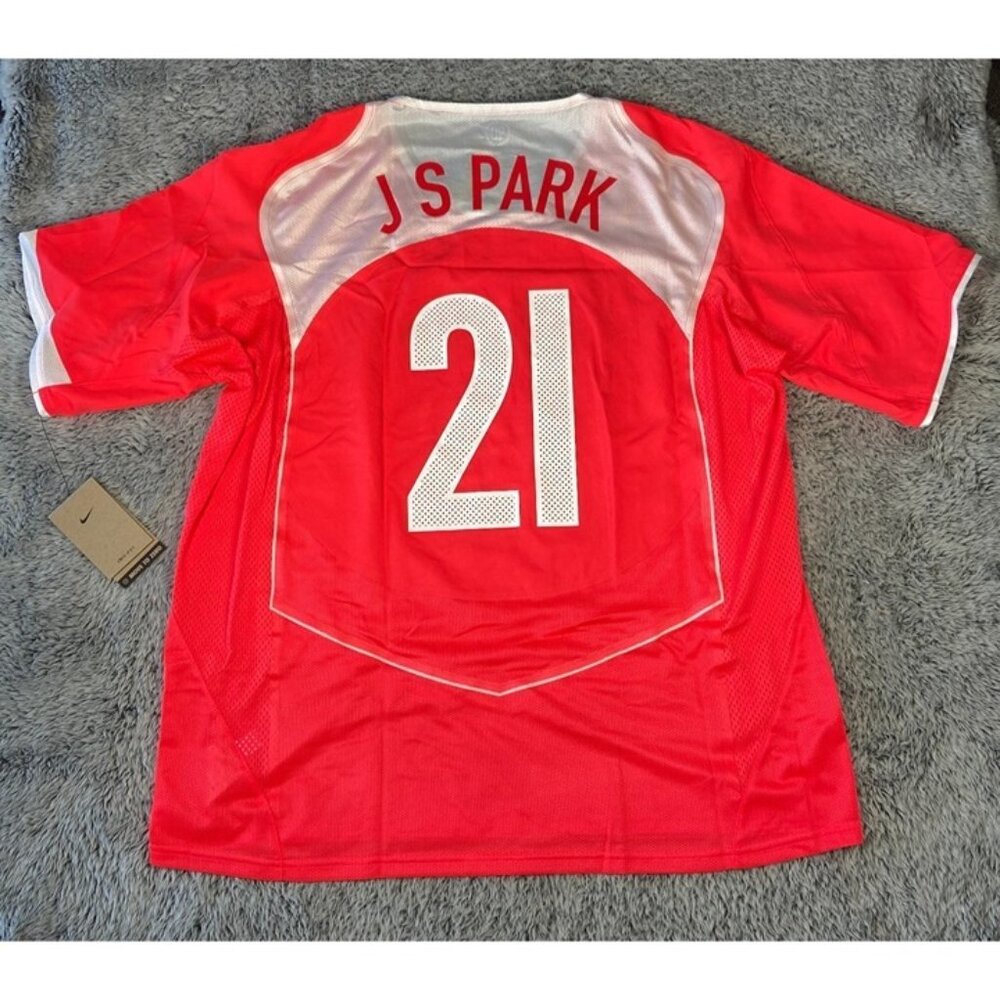 Nike Park Ji-Sung South Korea 2004 Total 90 Reissue Jersey SZ XL Men IF2943-679 - Picture 4 of 9